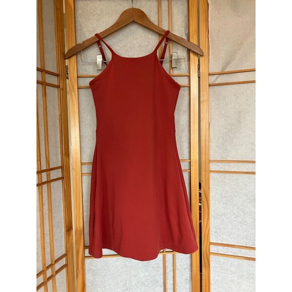 Girlfriend Collective FLOAT Naomi Strappy Dress, XSmall, Bike shorts, Pockets - Picture 3 of 14